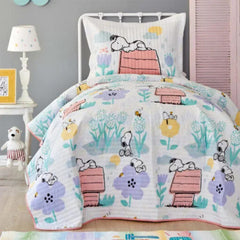 Karaca Peanuts Home Snoopy Flower Bedspread Set | 203.01.01.0035