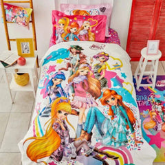 Karaca Winx Home Girls Single 100% Cotton Duvet Cover Set | 203.02.01.0001