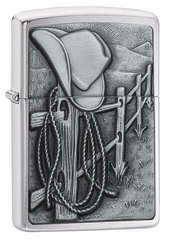 Zippo Resting Cowboy Windproof Lighter | 24879