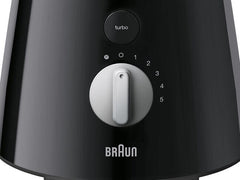 Braun JB3060 Jug Blender, 800W, 1.75L Glass Jug - Black | JB3060