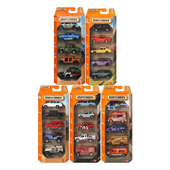 Mattel Matchbox 5-Pack Die-Cast Assorted