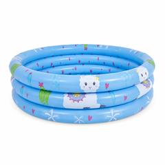 Age 3-6 Alpaca 3-Ring Pool 100X30CM - Blue - 57167