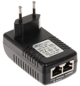 24V (1A) 10/100 mbs PoE adapter, EU type plug