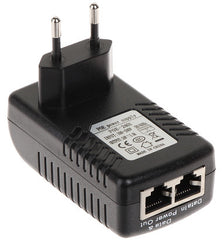24V (1A) 10/100 mbs PoE adapter, EU type plug