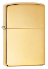 Zippo Slim High Polish Brass Windproof Lighter | 1654B
