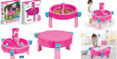 Dolu 3 in 1 Water & Sand Activity Table Pink | 2570