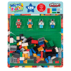 Pilsan Micro Blocks with Accessories (120 Pieces) | 03-625