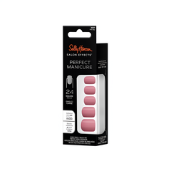 Sally Hansen Salon Effects Perfect Fake Nails Kit - Square Pink Clay | 281582