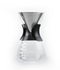 GEFU Butio Coffee Maker with Filter - Stainless Steel, 800 ml