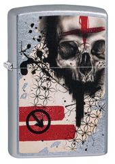 Zippo Trash Polka Tattoo Skull Design Windproof Lighter | 29856