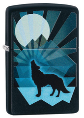 Zippo Wolf and Moon Design Windproof Lighter | 29864