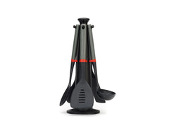 Joseph Joseph DUO 5-piece Utensil Carousel Set With Stand | 80040