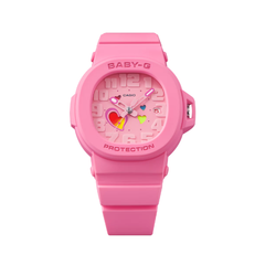 Casio Baby-G Women Playful Hearts Series Analog Watch - Pink | BGA-10-4ADR
