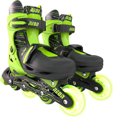 زلاجات Yvolution Neon Combo مقاس 3-6 - أخضر | T10G4