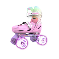 Yvolution Neon Combo Skates Size 12–2 – Rainbow | C48R4