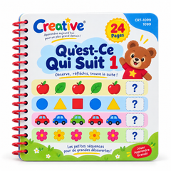 Creative Qu'est-Ce Qui Suit 1 Educational Book 24 Pages | CRT-1099
