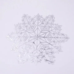 Karaca Home Snow Flake 2Pcs PVC American Service Silver 38cm | 300.21.02.0591