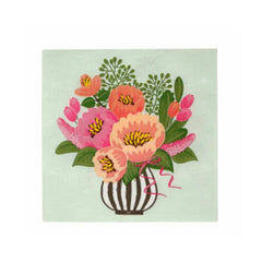 Karaca Home Bouqet Napkin Set of 20Pcs 33x33cm |  300.22.02.0688