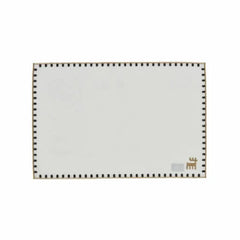 Karaca Home Core 50th Year 6Pcs Rectangular Placemat White-Gold 32x28cm | 300.22.02.0984