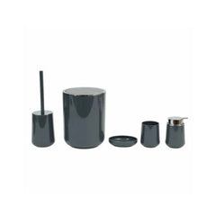 Karaca Home Pretti 5Pcs Bathroom Set Anthracite | 300.23.01.0451