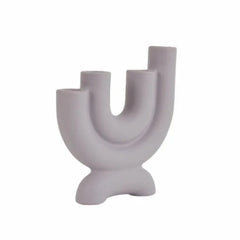 Karaca Home Martina 4 Decorative Candlestick Lilac | 300.23.01.0520