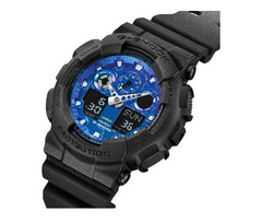 Casio G-SHOCK Flame Inside Men Analog-Digital Watch - Black | GA-100FL-1ADR