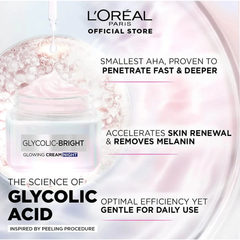 L’Oreal Paris Glycolic Bright Glowing Night Cream - 50ml
