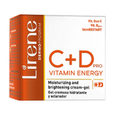 Lirene 30+ Energy Gel Cream Vitamin C+D For Normal Skin - 50ml
