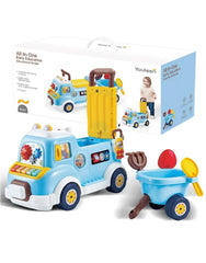 Youleen All-In-One Early Education Ride-On Car with Trailer | 1303/2
