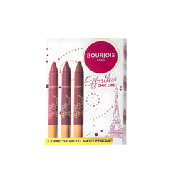 Bourjois FY25 Velvet The Pen أحمر الشفاه ×3 طقم (خصم 30% على الطقم) | 285746