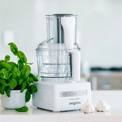 Magimix Compact 3200XL Food Processor, 650W - White | MX3200B