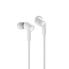 Belkin RockStar Wired Earbuds - Lightning Connector - White | G3H0001btWHT