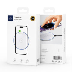 WIWU 15W wireless charger Wi-W012 White | WI-W012-WT