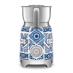 Smeg Milk Frother Dolce and Gabbana Blu Mediterraneo | MFF01DGBEU