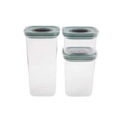 Karaca Vendi 3Pcs Vacuum Lid Storage Container 500ML – 1100ML – 1700ML | 153.03.06.6126