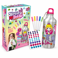 Mermaid DIY Water Bottle Decorating Kit | JX20420-1A