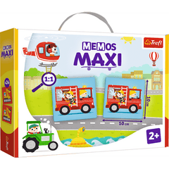 Trefl Memos Maxi “Pojazdy” Memory Game | 02267