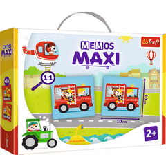 Trefl Memos Maxi “Pojazdy” Memory Game | 02267