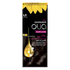 Garnier Olia Ammonia Free, Permanent Hair Coloration at Home with Natural Origin Flower Oils