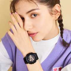 Casio Baby-G Women Analog-Digital Watch - Black / Rose Gold | BA-110XRG-1ADR