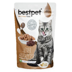 Bestpet Adult Cat Liver In Jelly 85 G | P0038