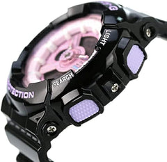 Casio Baby-G Women Analog-Digital Watch - Black / Pink | BA-110PL-1ADR