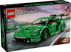 LEGO Technic Porsche 911 GT3 R REXY AO Racing Car 1,313-Piece Building Set - Dinosaur Design | 42224