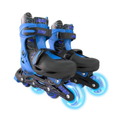 Yvolution Neon Combo Skates Size 3–6 – Blue | T10B4