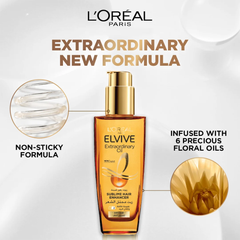 L’Oréal Paris Elvive Extraordinary Hair Oil Treatment Serum For Dry Hair - 50ml