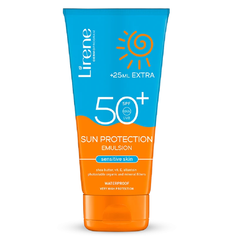 Lirene Sun Protection Body Emulsion For Sensitive Skin SPF50 - 150+25ml