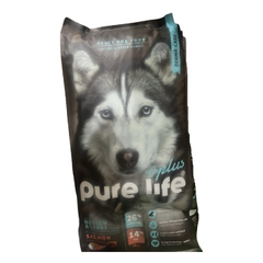 Pure Life Plus Dog Dry Food 15KG Super Premium Derma Care Salmon