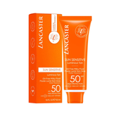 Lancaster Sun Sensitive سائل حليبي خالٍ من الزيوت SPF50 50 مل | عامل حماية 50 من الشمس