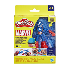 Hasbro Play-Doh درع كابتن أمريكا للختم من مارفل | HBPHG0056