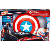 Hasbro Marvel Studios Captain America Brave New World NERF Skyshot Blaster, لعبة درع تقمص الأدوار | HBAVF9302
